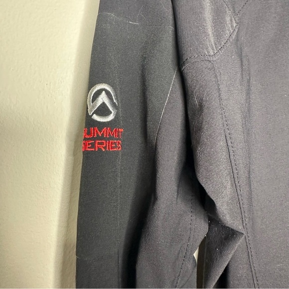 The North Face Black Jacket with Pink Trim - Picture 7 of 7